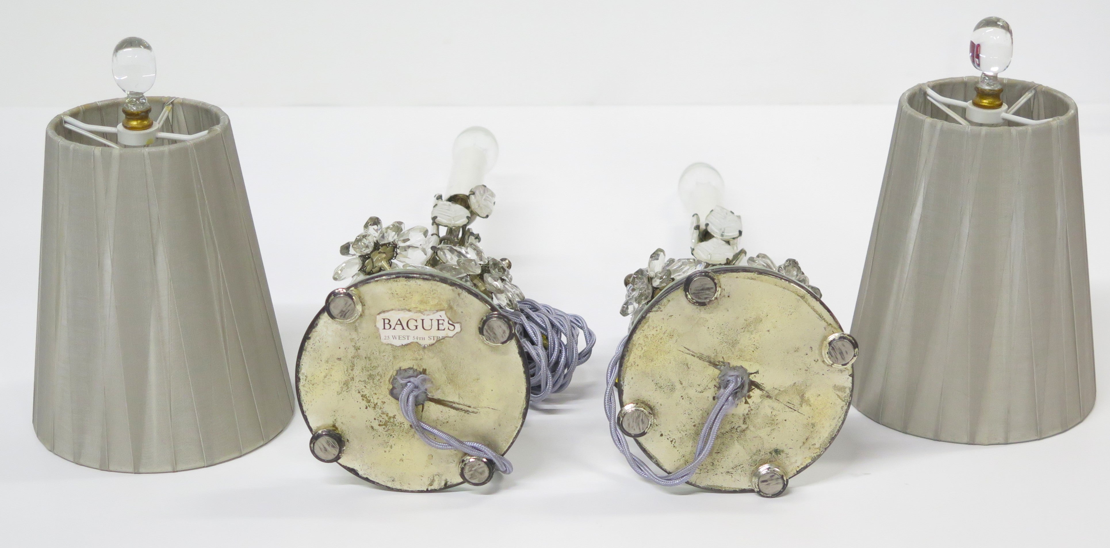 Pair of Maison Baguès Boudoir Lamps / French Art Deco