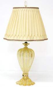 Beautiful Mid Century Murano Glass Lamp by Barovier & Toso