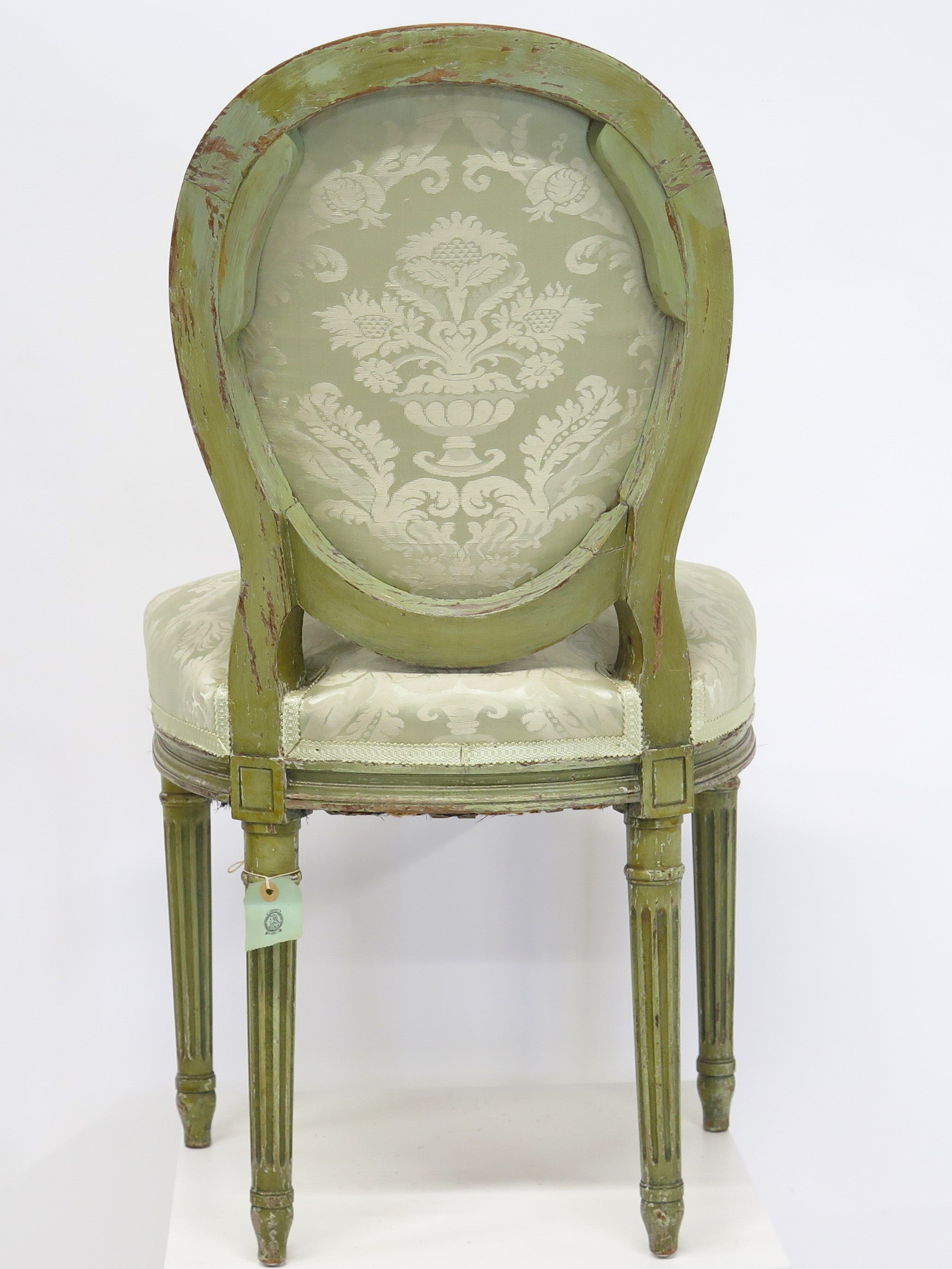 Set of 10 Louis XVI-Style Painted Side Chairs