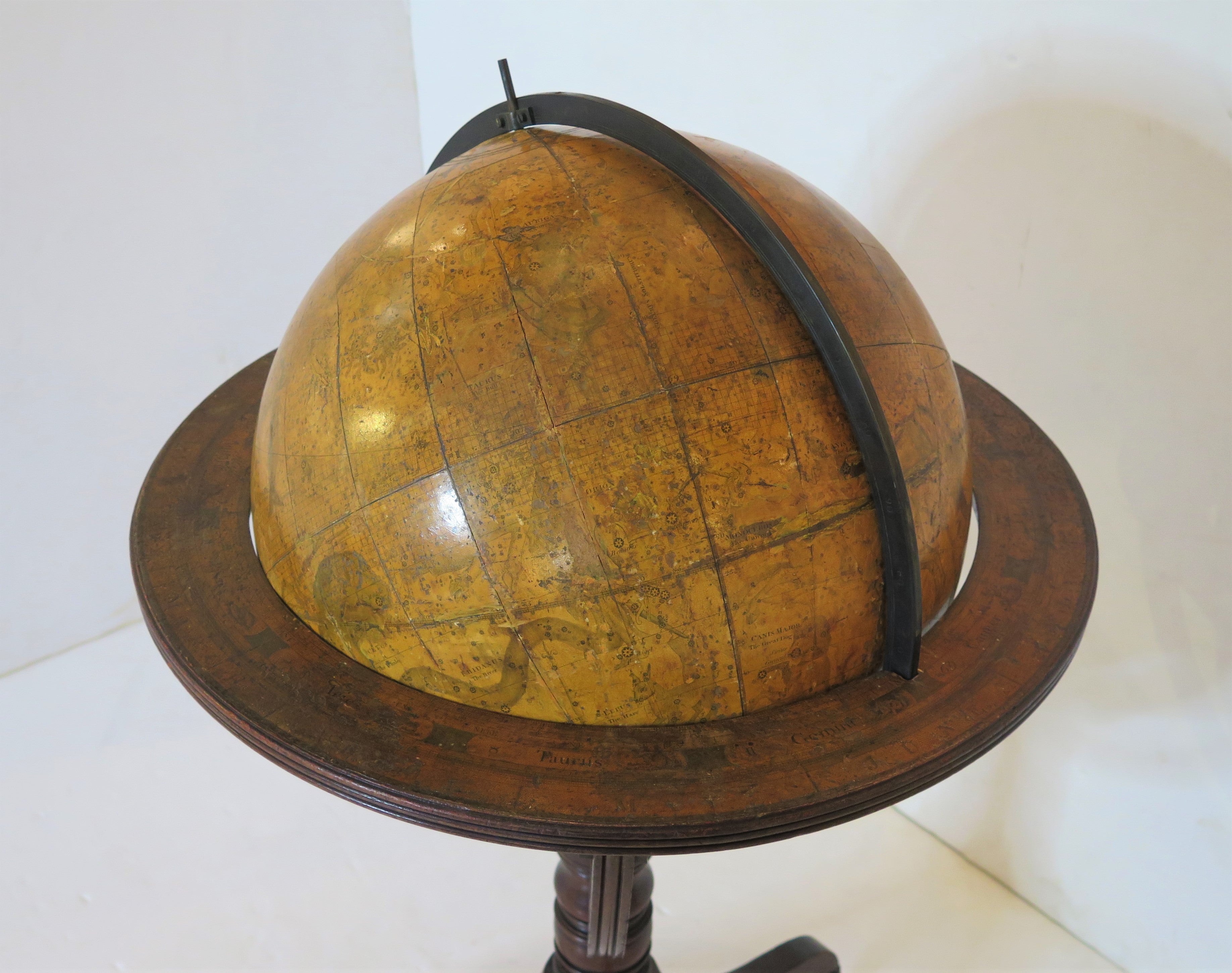 George III Eighteen Inch Celestial Globe by W. and T.M. Bardin, 1800