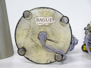 Pair of Maison Baguès Boudoir Lamps / French Art Deco
