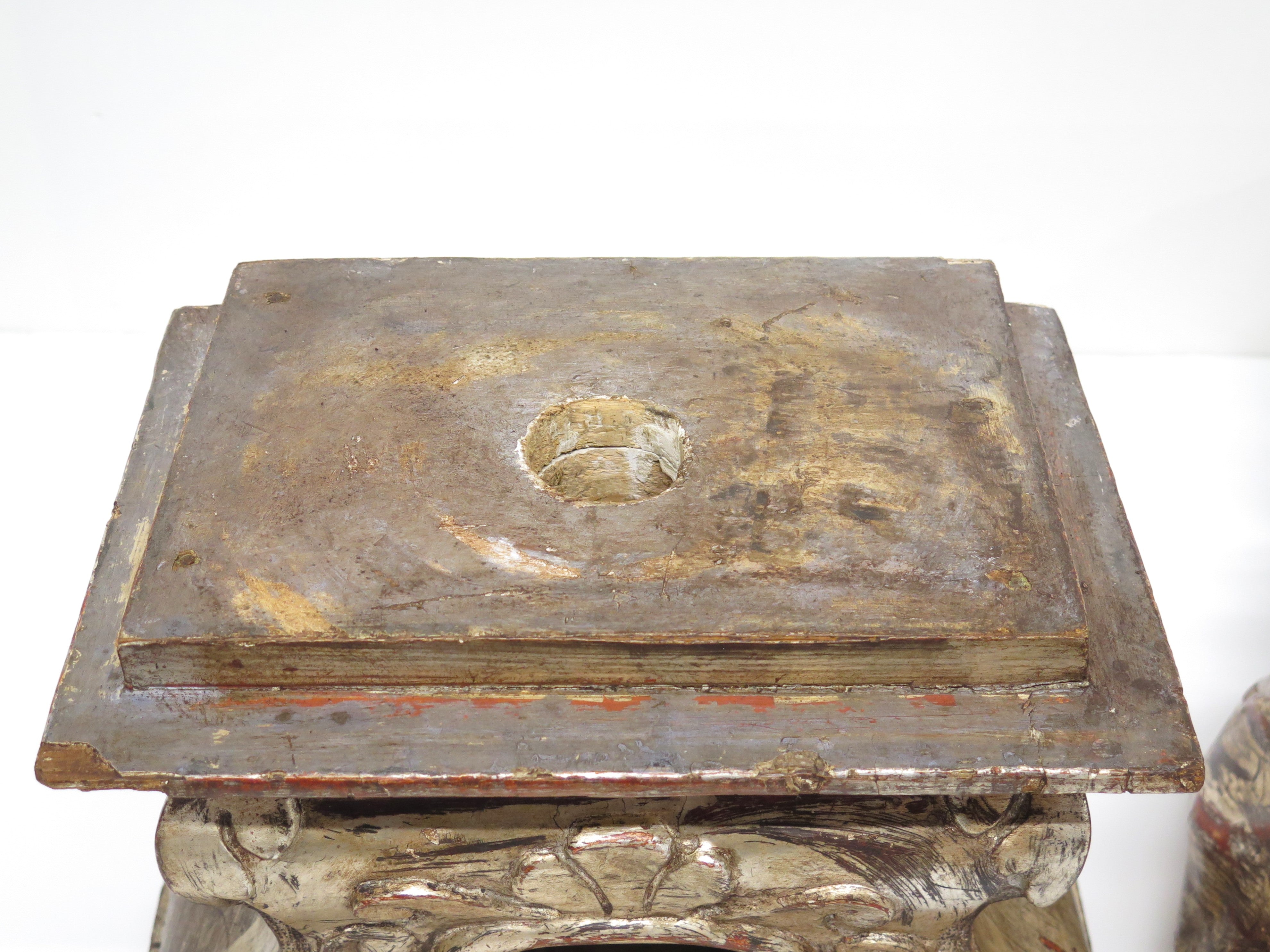 1# 18th Century Italian Silver Gilt Reliquary Bust