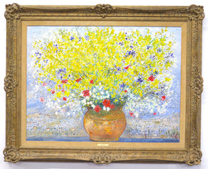 "Flowers in Tuscany" by Michele Cascella (Italian, 1892-1989)