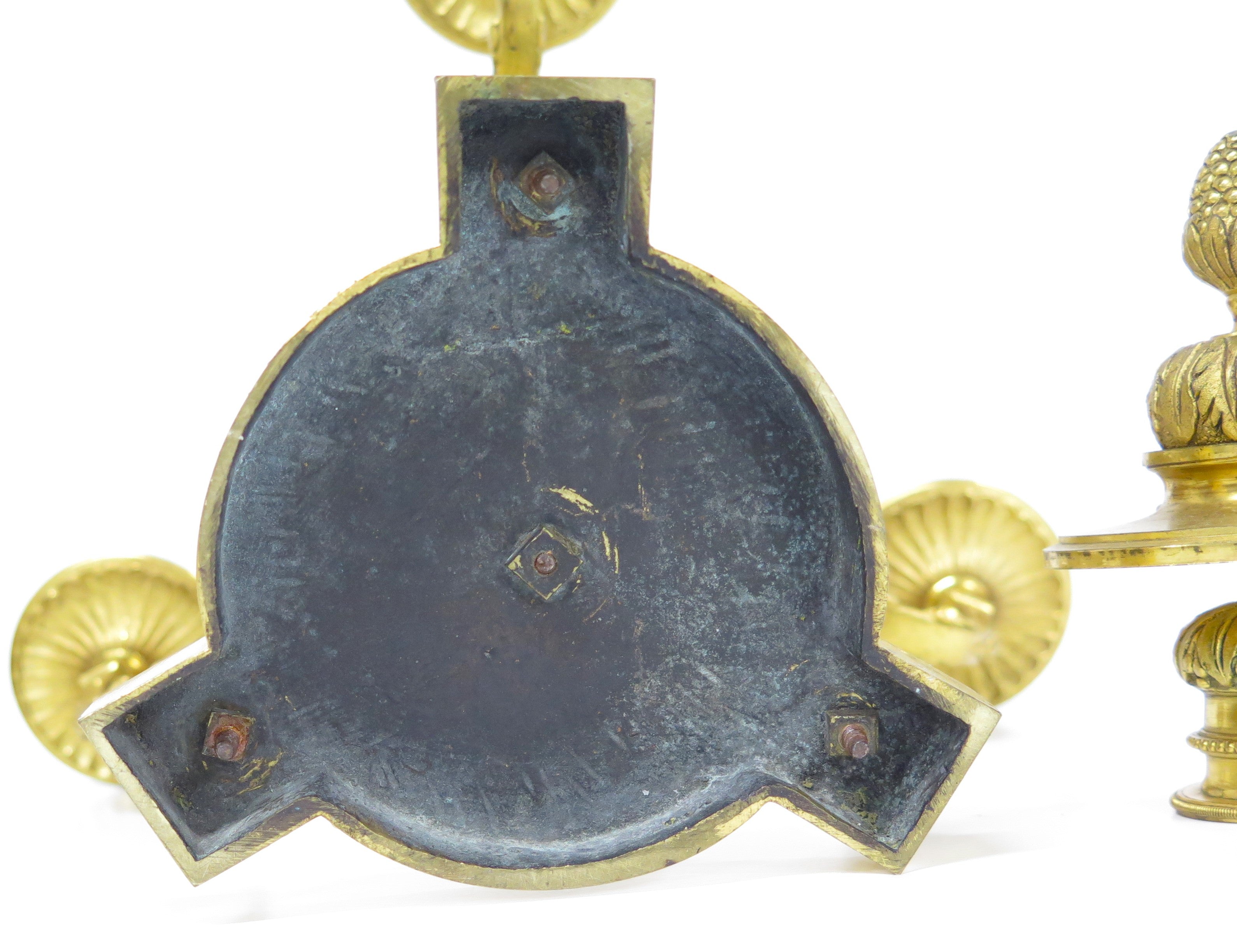 A Pair of Finely Cast and Chased Louis XVI Ormalu Four-Light Cassolette