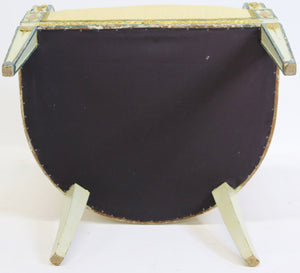 A beautiful Russian Empire Paint and Parcel Gilt Bergere