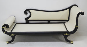 English Regency Grecian Couch / Recamier