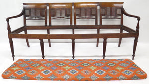 A Dutch East Indies Regency Settee