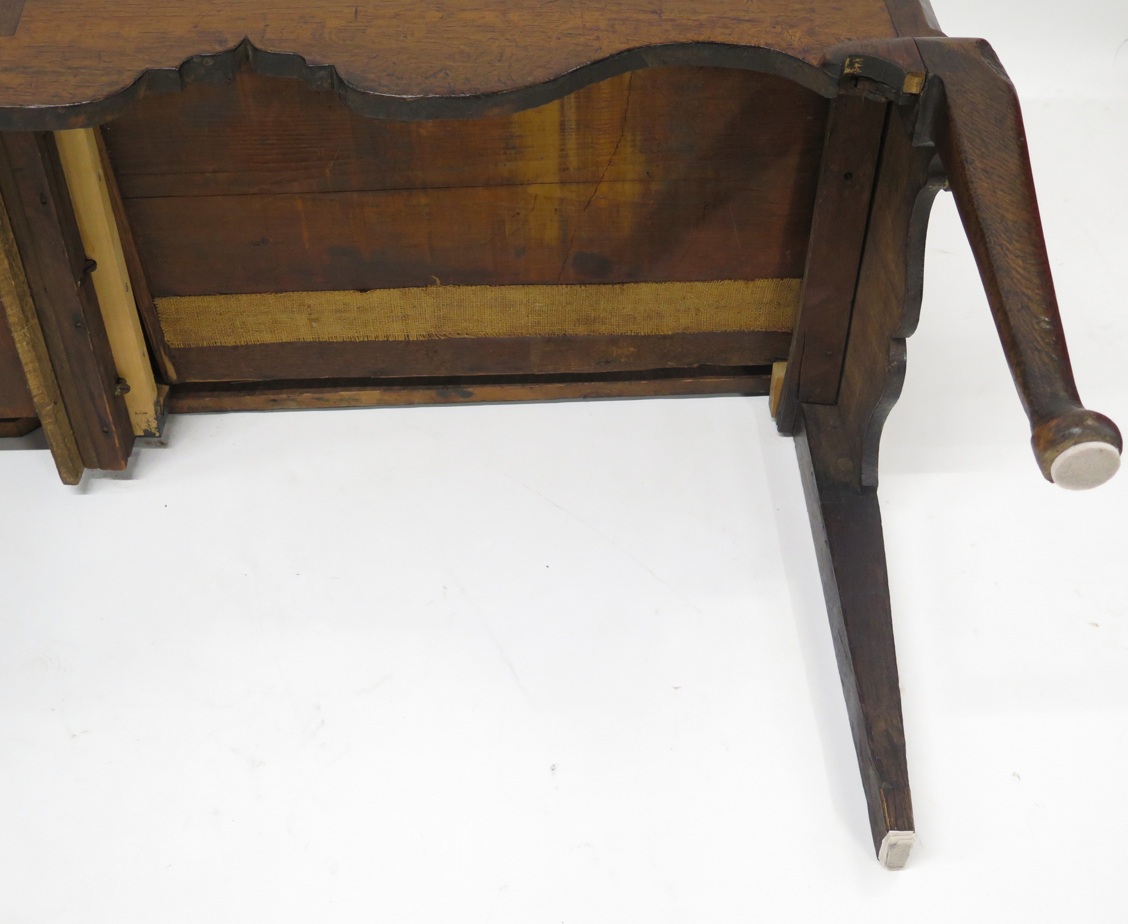 An Early George III Oak Dresser Base