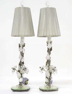 Pair of Maison Baguès Boudoir Lamps / French Art Deco