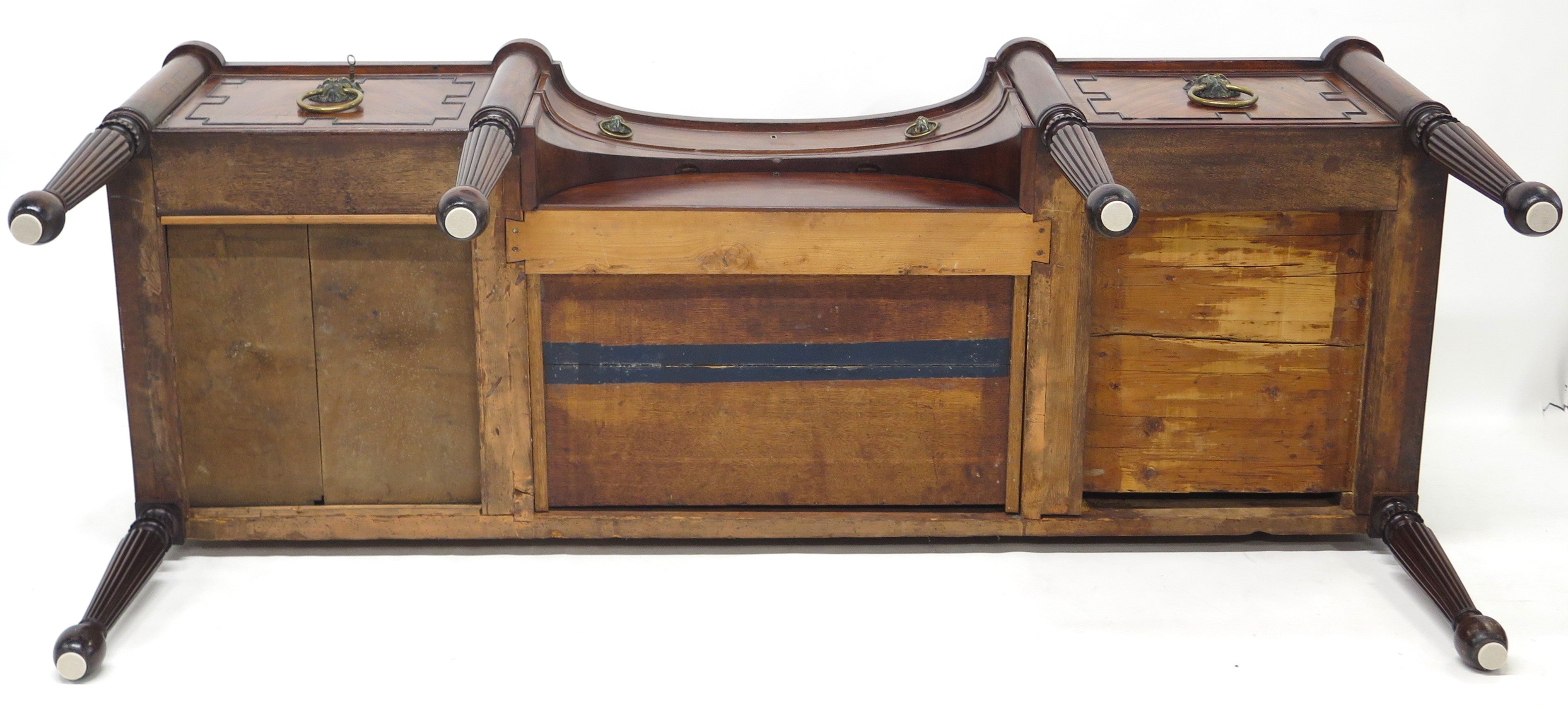An English Regency Mahogany Sideboard