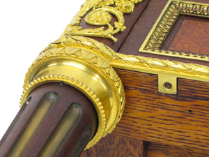 A Very Fine French 19th Century Ormolu-mounted Mahogany and kingwood Table à écrire ( Writing Table ) in the Louis XVI Style