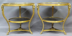 Pair of Louis XVI-Style Gueridons