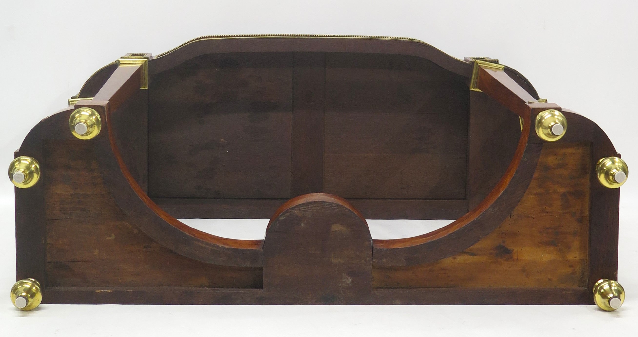 A 19th Century French Brass Mounted Console Table