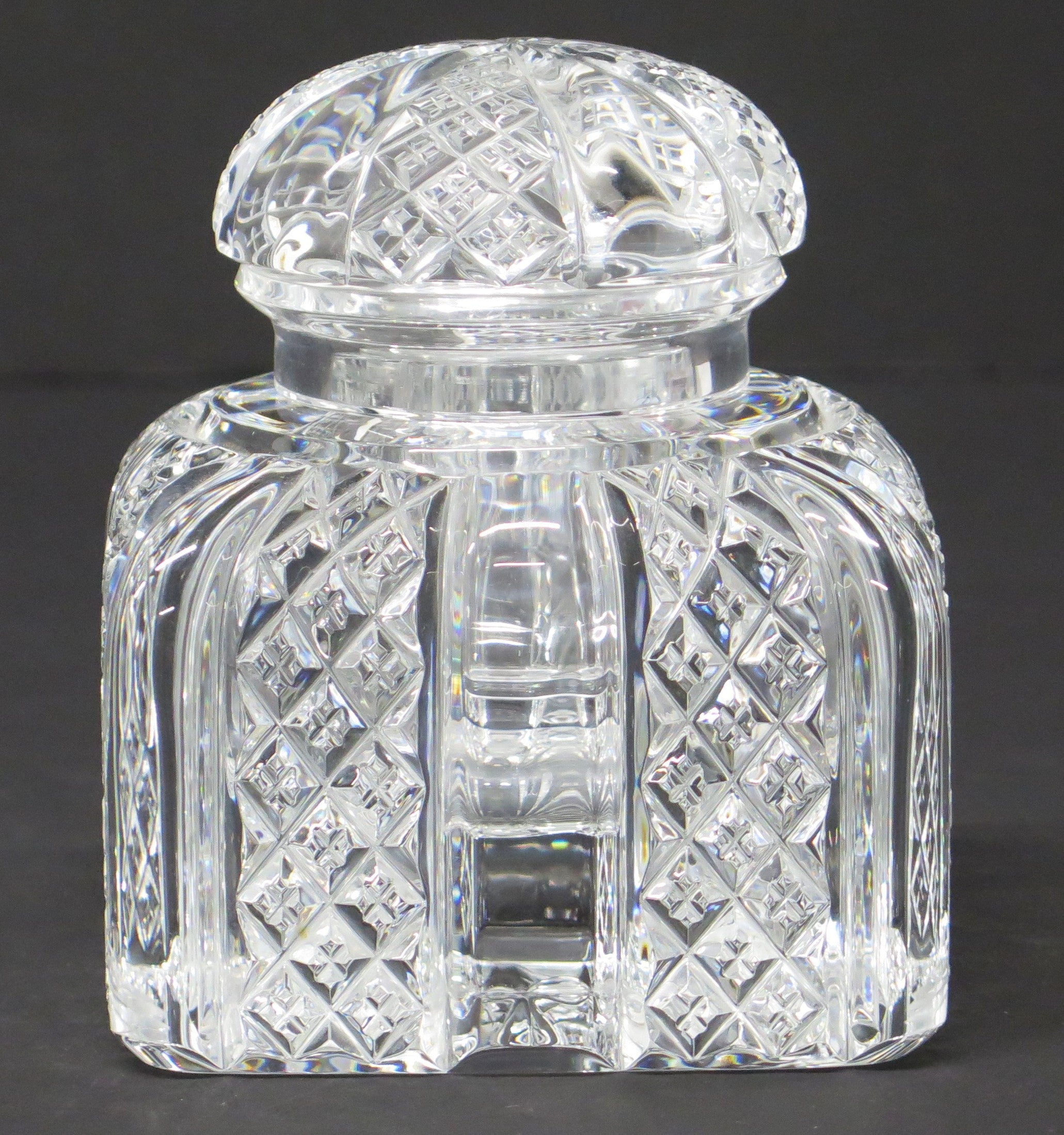 Baccarat Cut Crystal Limited Edition "Zola" Encrier / Inkwell, 1988