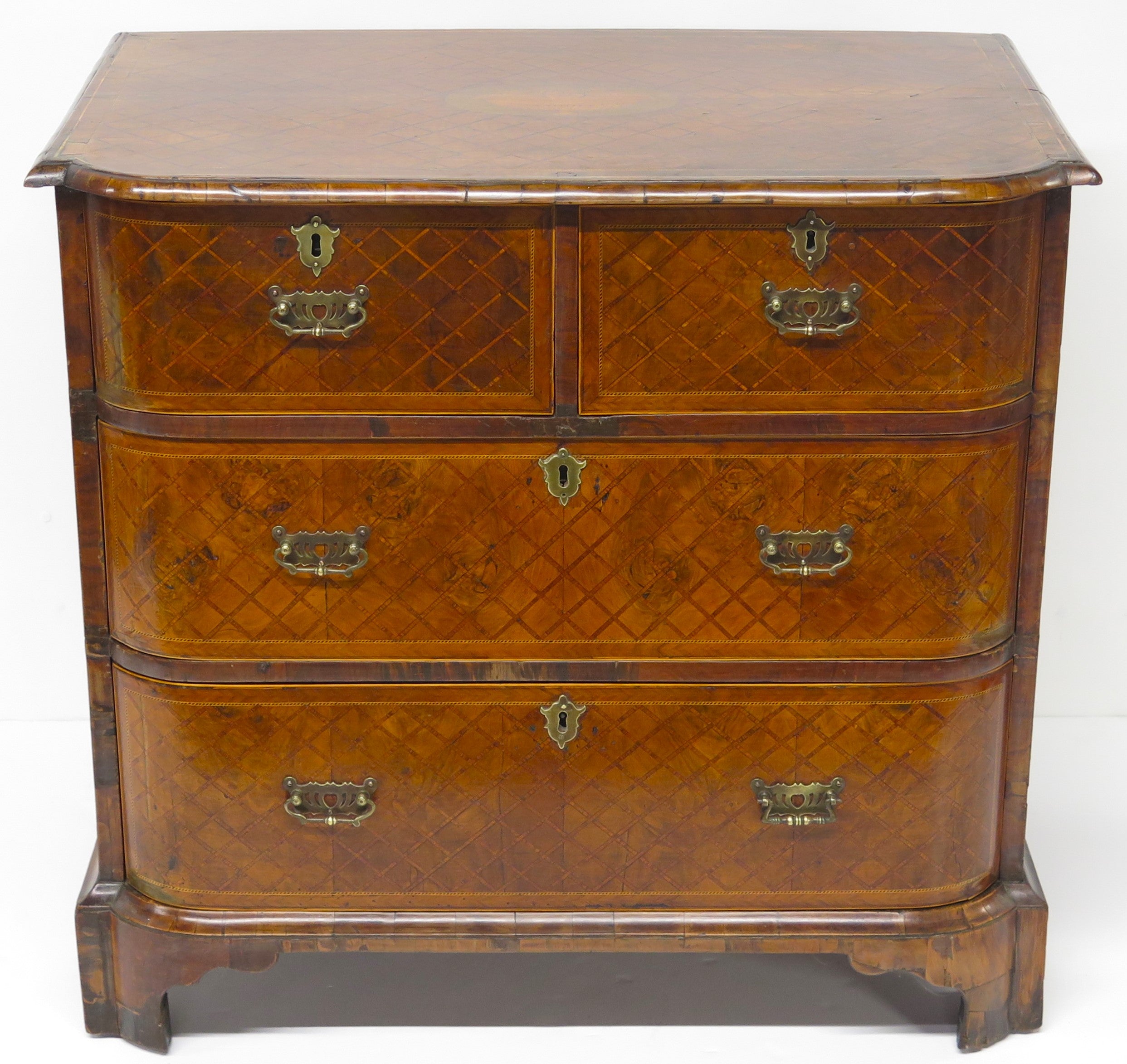 A 19th Century George III Style Small Four Drawer Chest