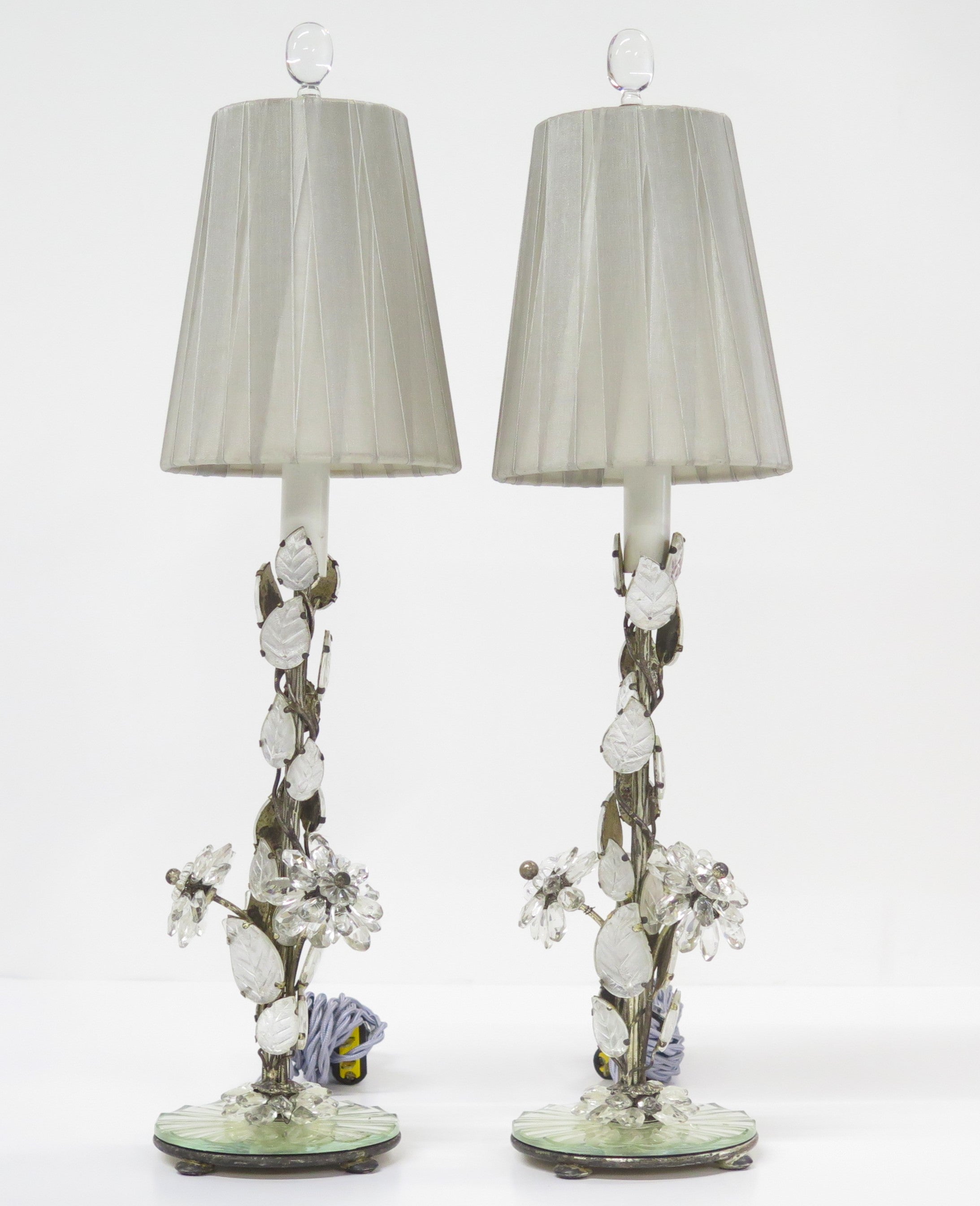 Pair of Maison Baguès Boudoir Lamps / French Art Deco