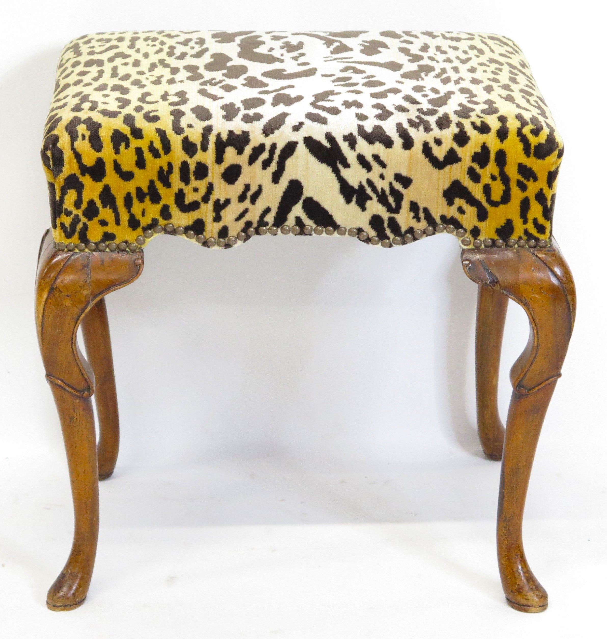 George I Walnut Stool