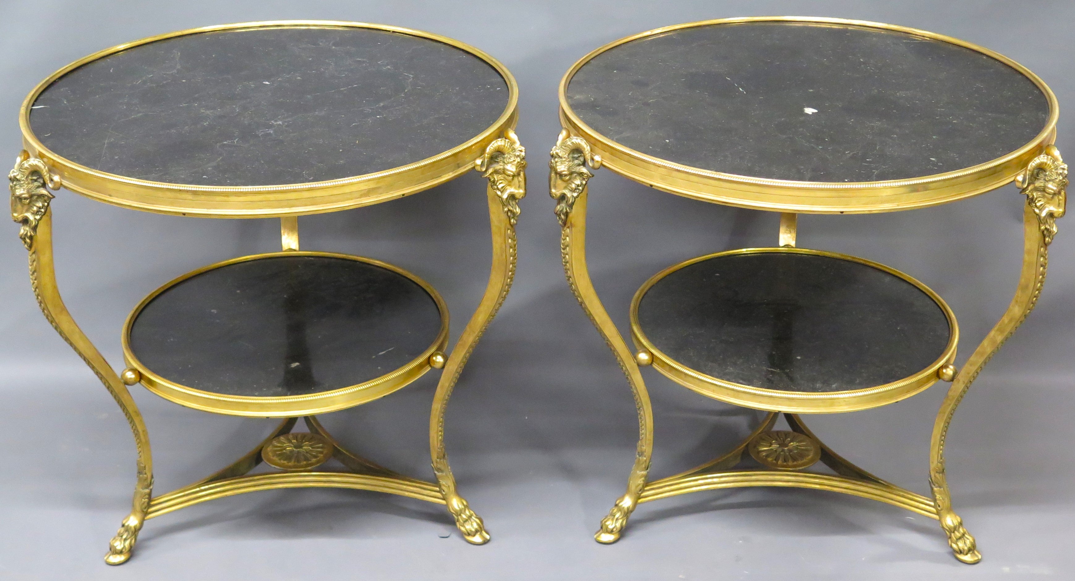 Pair of Louis XVI-Style Gueridons