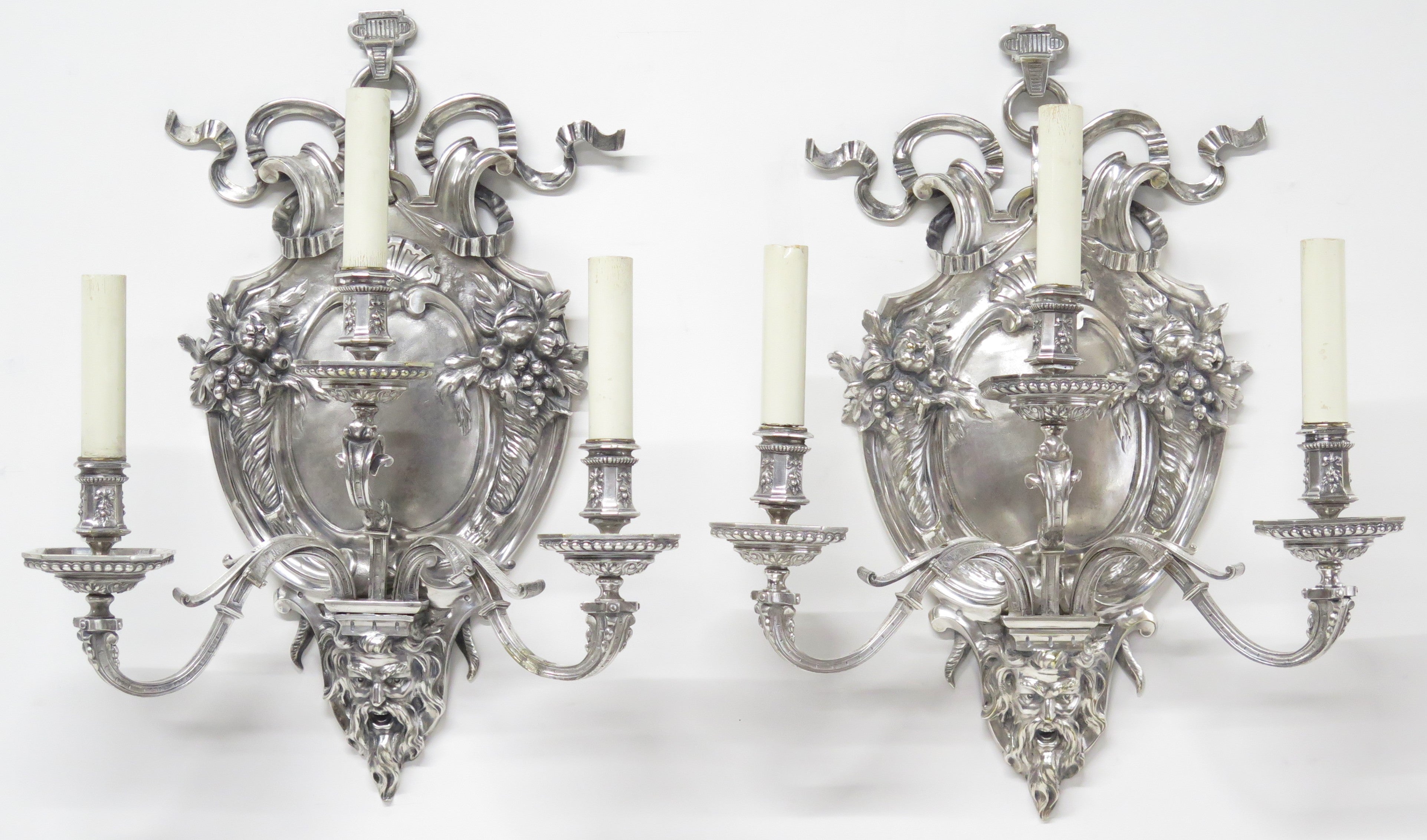 A Large Pair of E.F. Caldwell Sconces