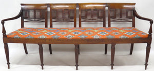 A Dutch East Indies Regency Settee