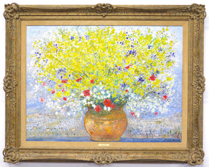 "Flowers in Tuscany" by Michele Cascella (Italian, 1892-1989)