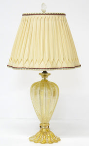 Beautiful Mid Century Murano Glass Lamp by Barovier & Toso