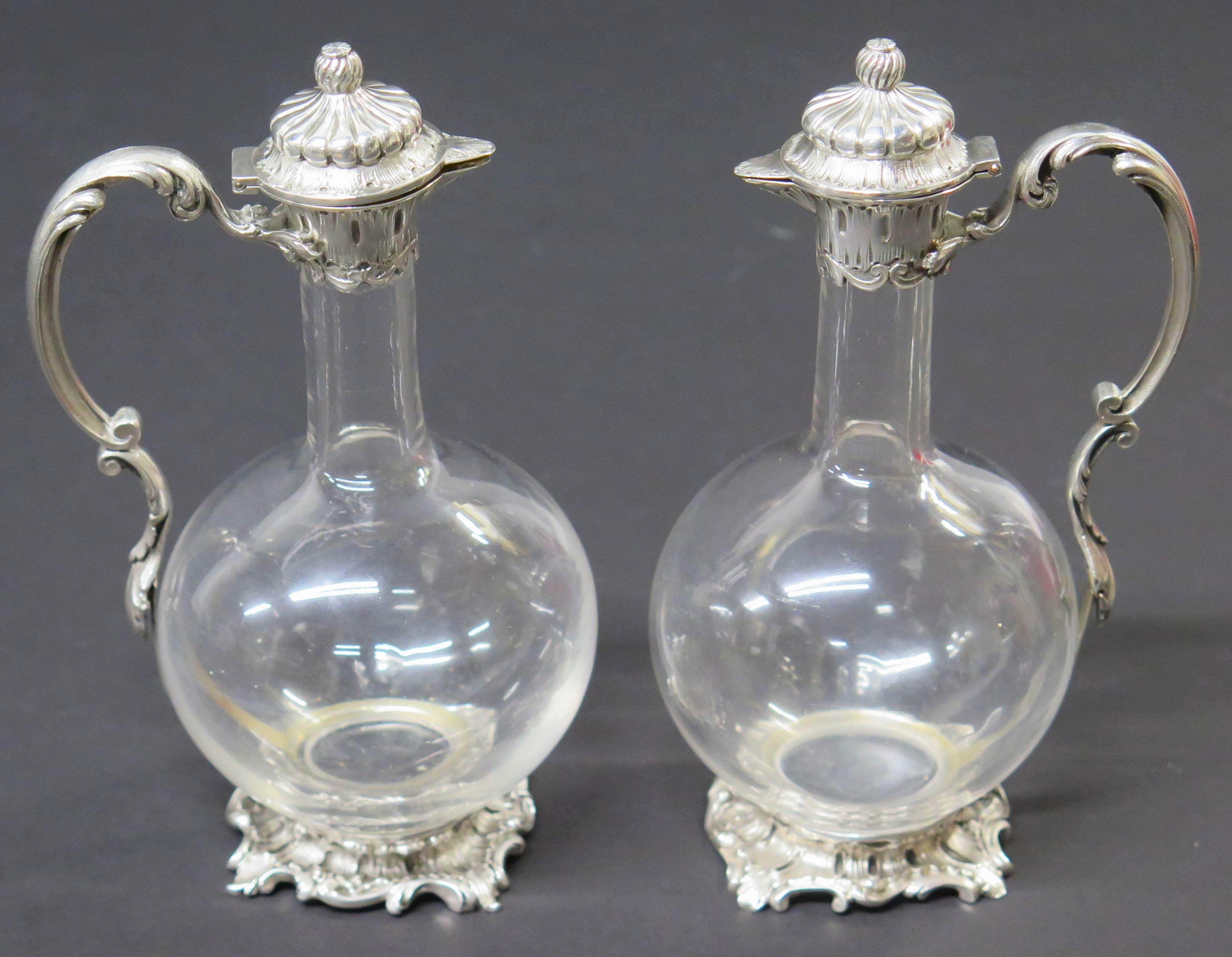 A Pair of Louis XVI Style Ewers