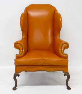 Late Queen Anne/Early George I-Style Wingback Chair