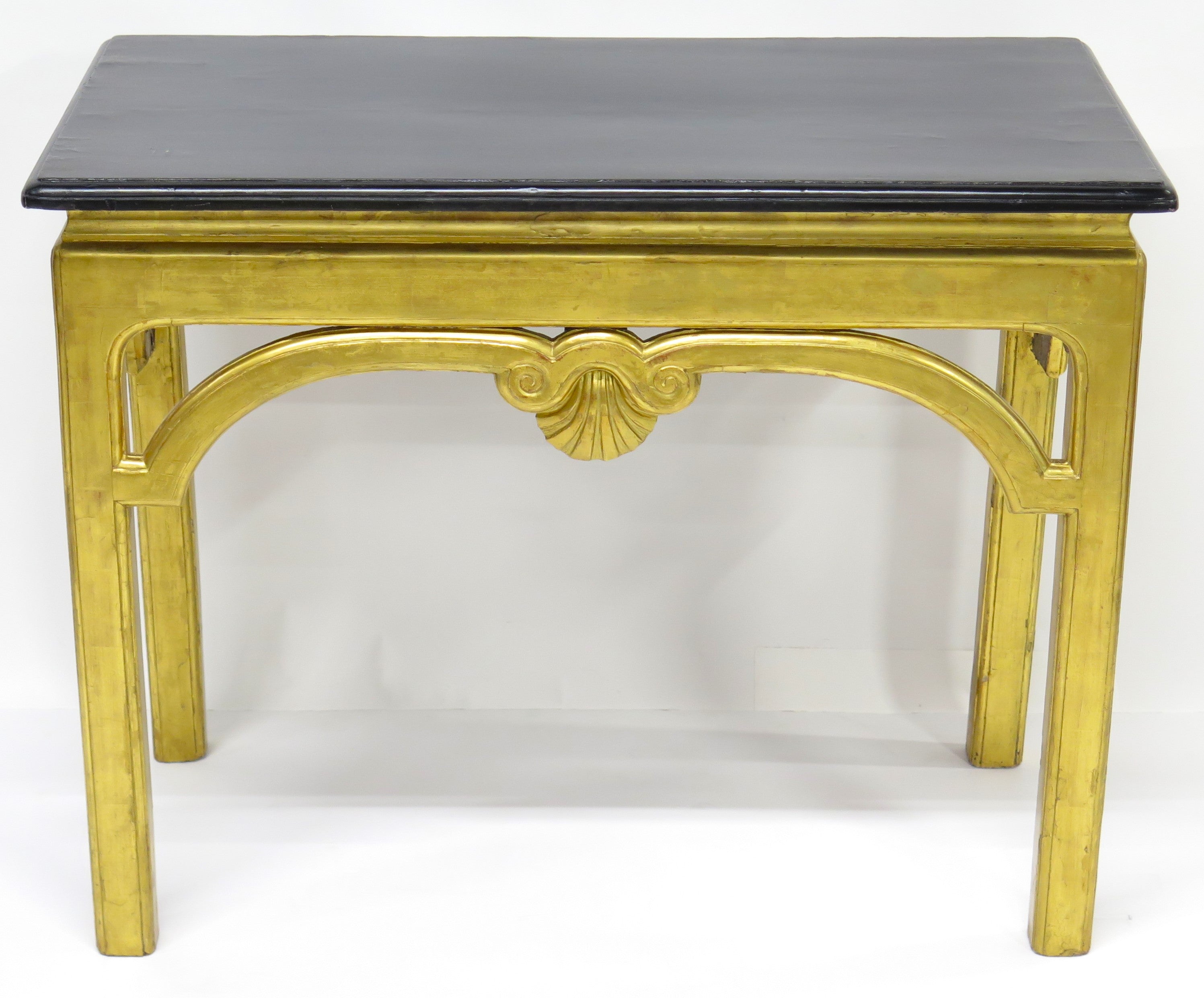 A George II Gilt Wood Carved Console Table