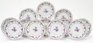 Set of (12) 18th Century Chinese Export Plates