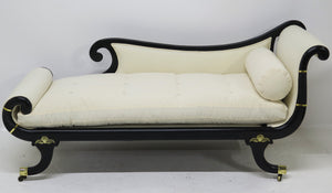English Regency Grecian Couch / Recamier