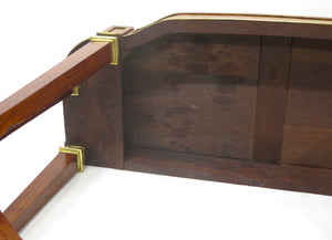 A 19th Century French Brass Mounted Console Table