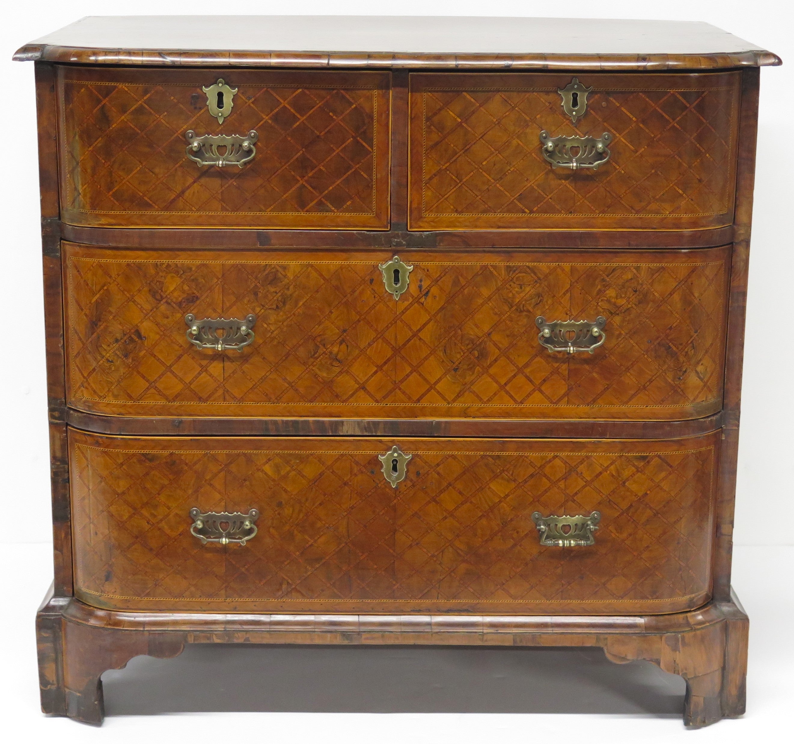 A 19th Century George III Style Small Four Drawer Chest