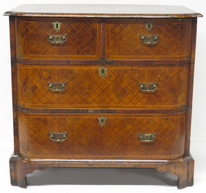 A 19th Century George III Style Small Four Drawer Chest