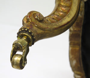 A Set of Six 19th Century Italian Giltwood Chairs