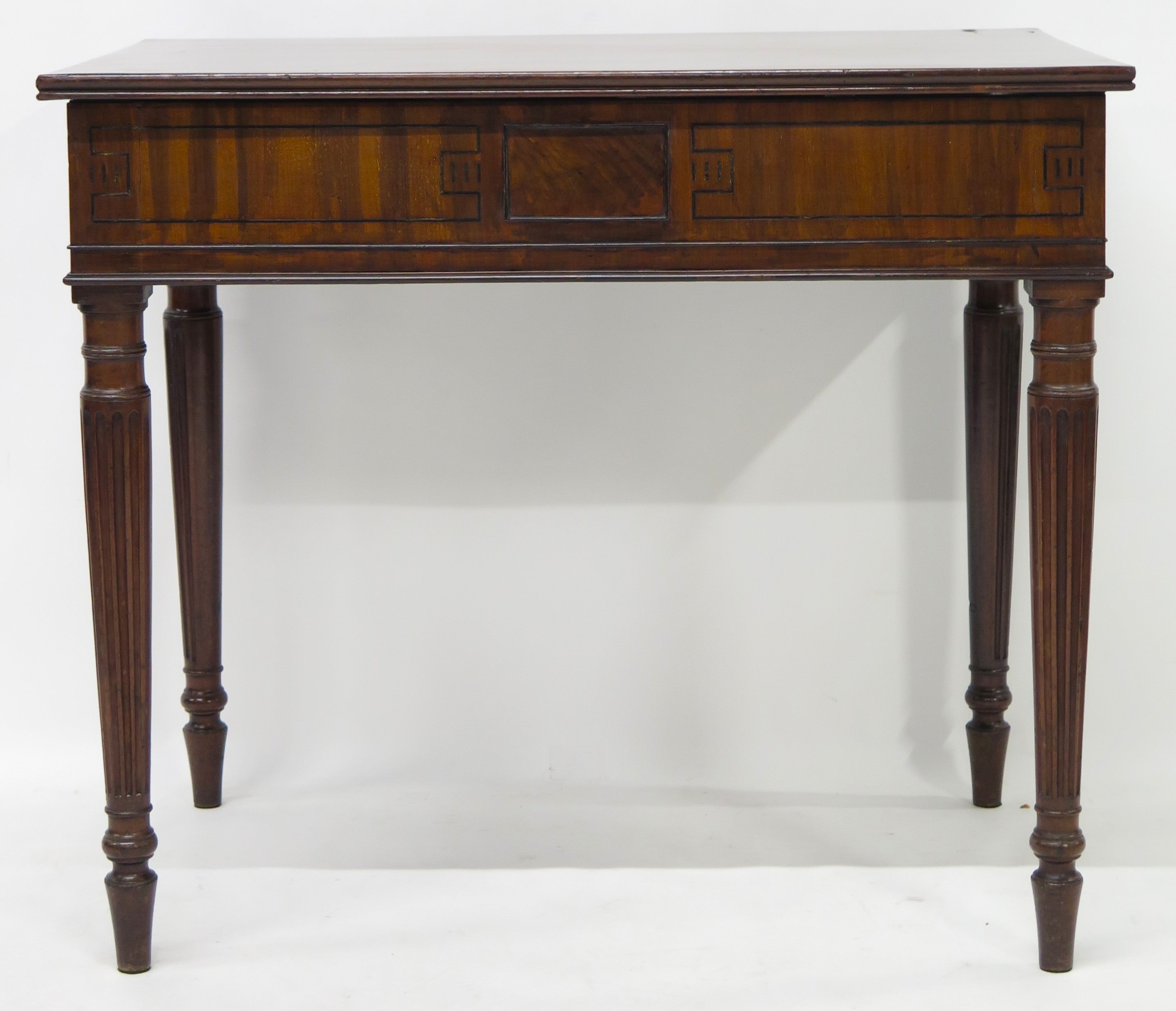 A George III Mahogany Metamorphic Library Table