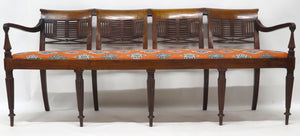 A Dutch East Indies Regency Settee