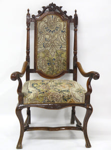 A Late 17th Century Dutch Armchair