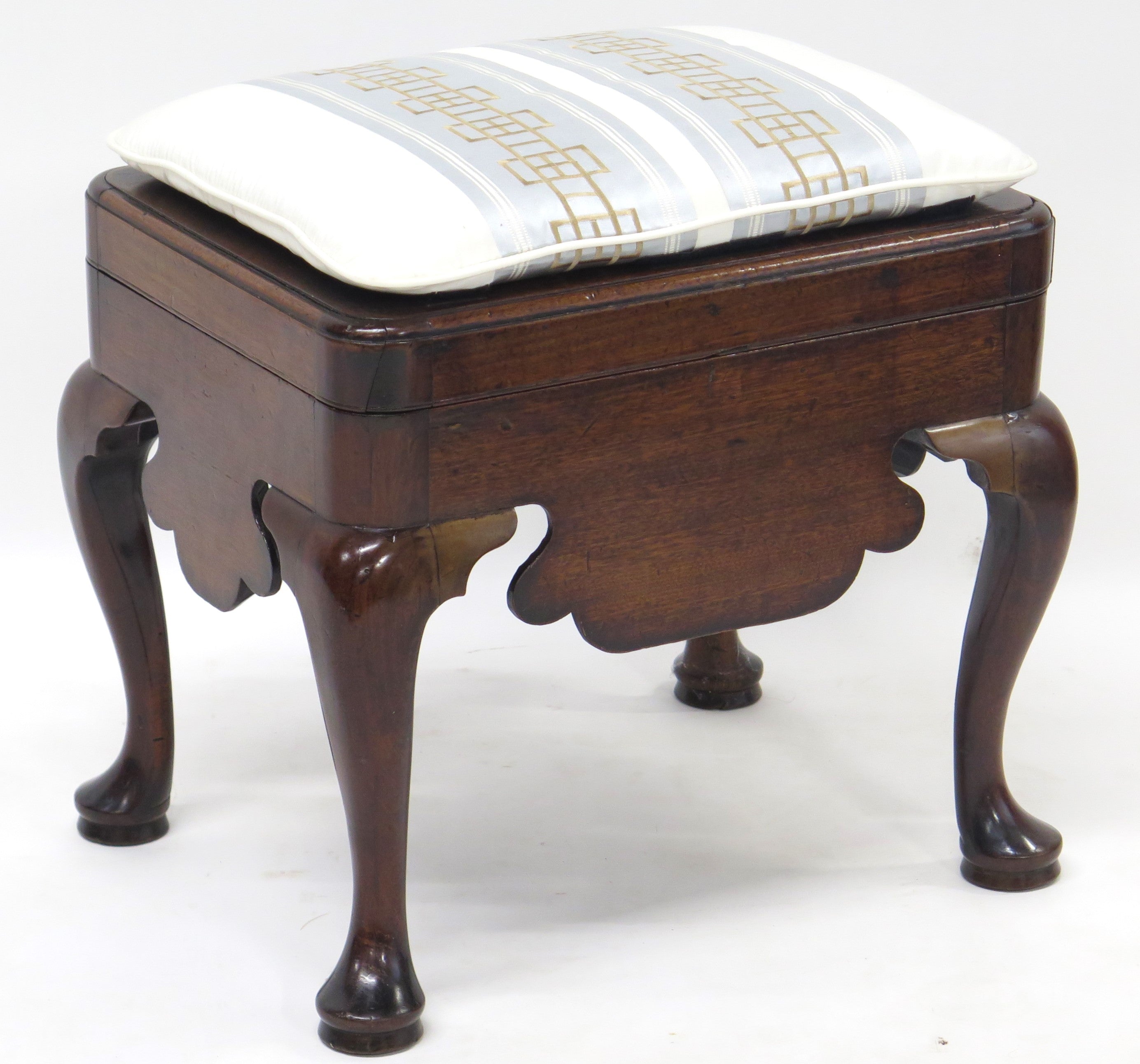 A Handsome George II Mahogany Close Stool