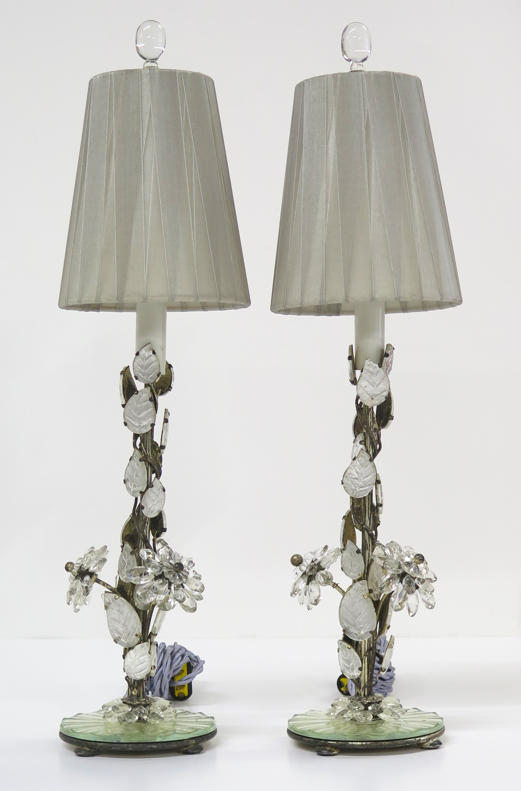 Pair of Maison Baguès Boudoir Lamps / French Art Deco
