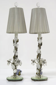 Pair of Maison Baguès Boudoir Lamps / French Art Deco