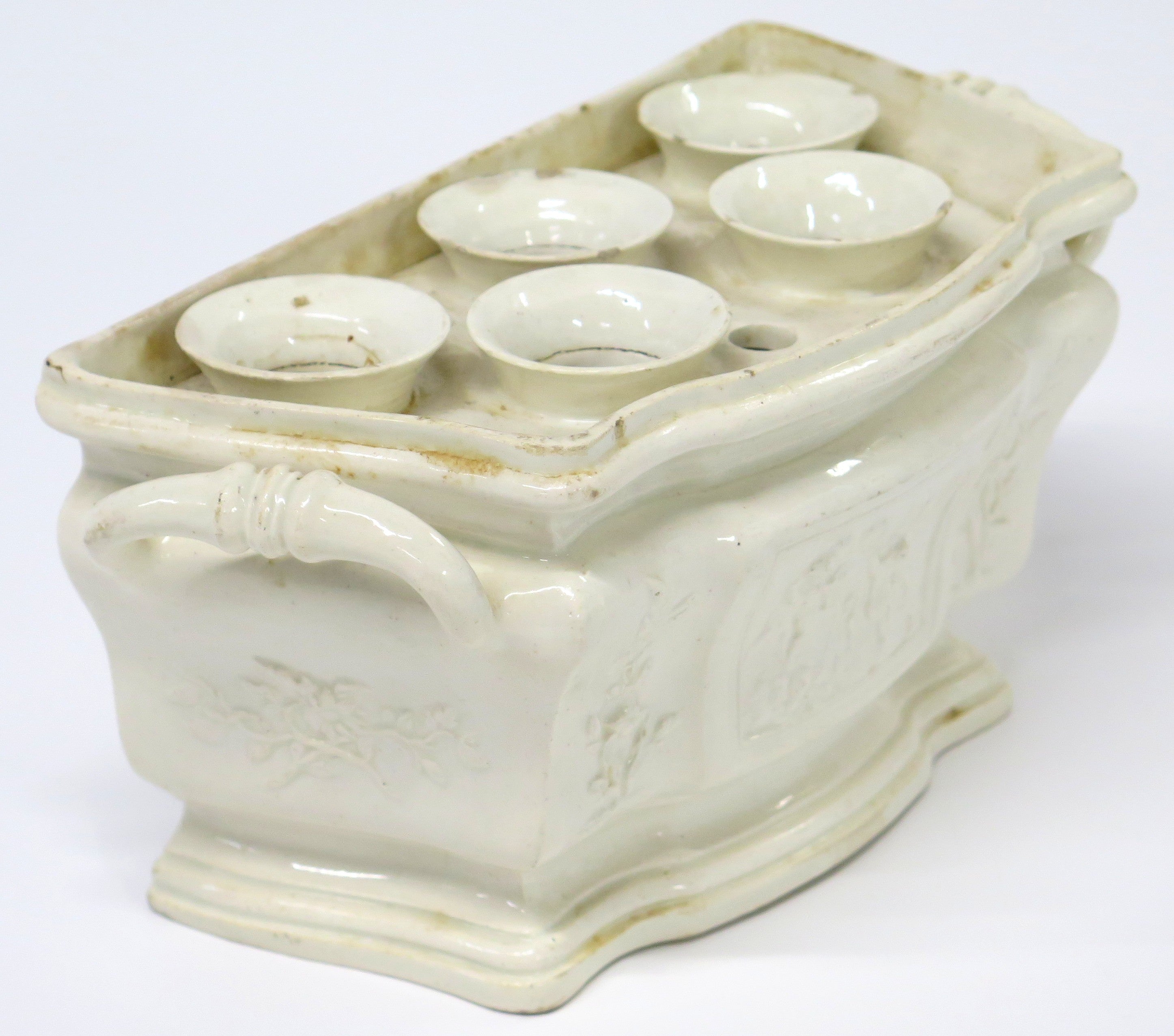 A Rare English Creamware Bough Pot, circa 1790 – Nick Brock Antiques
