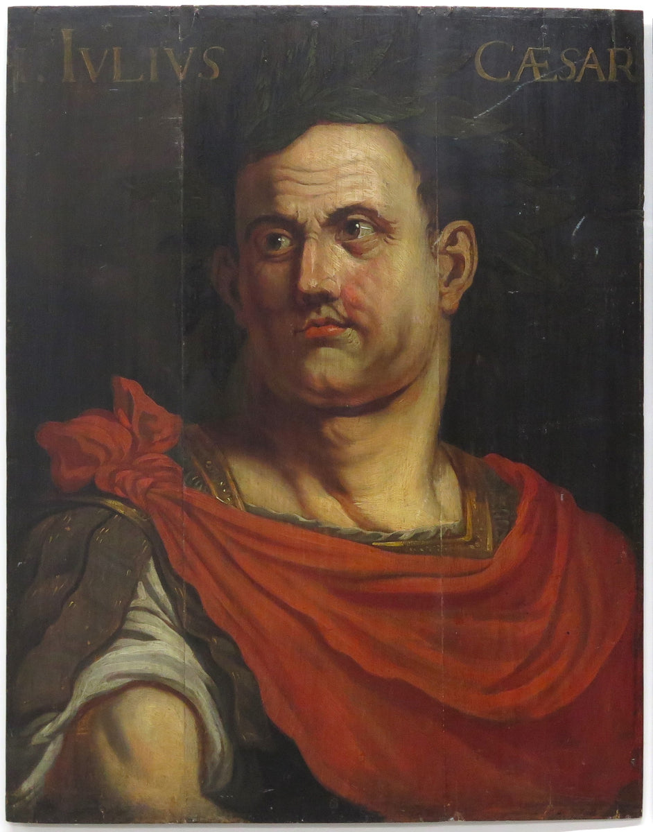 Portraits of Roman Emperors, Julius Caesar and Vespasian – Nick Brock ...