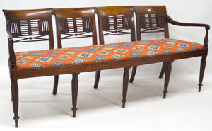 A Dutch East Indies Regency Settee