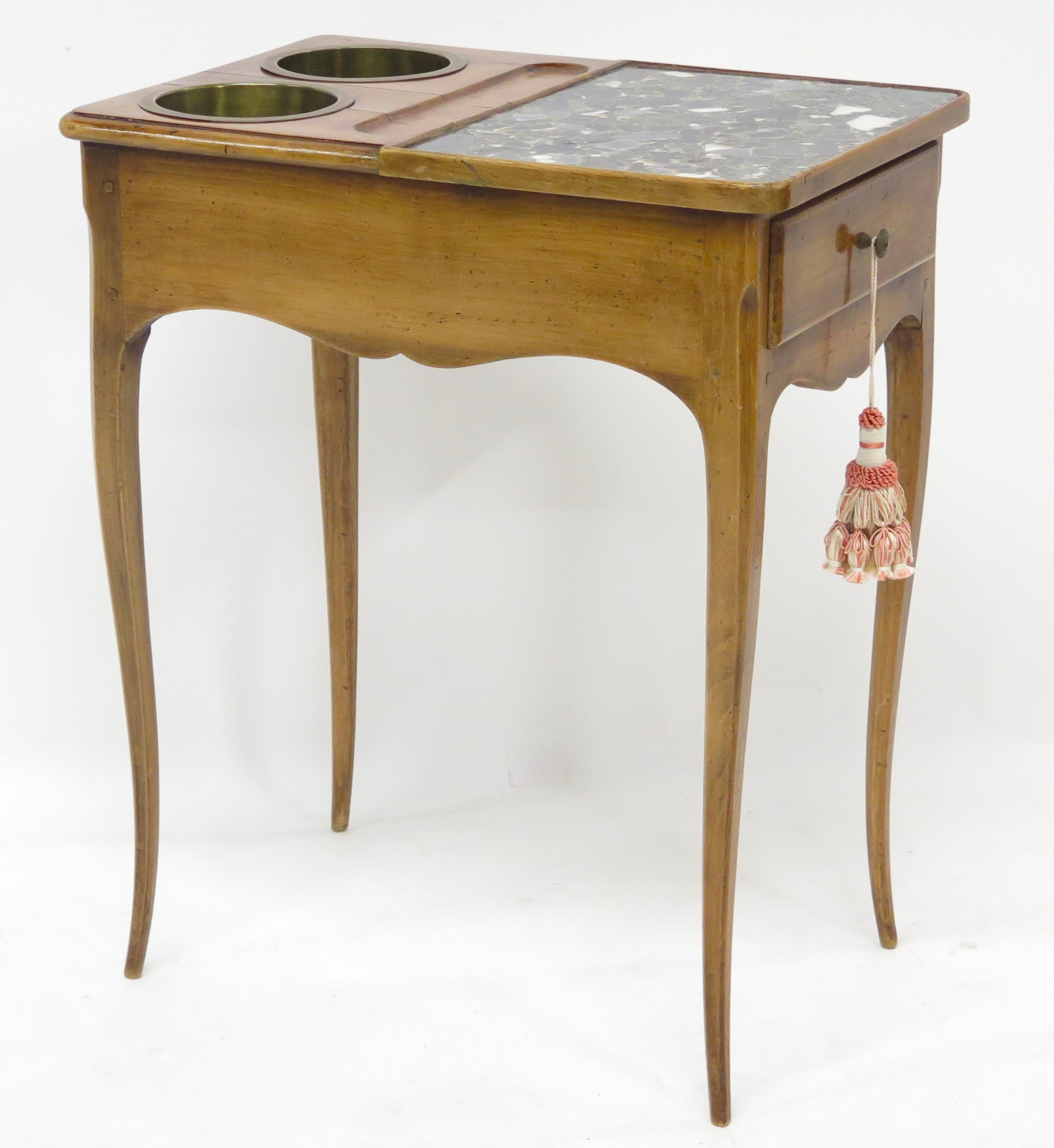 Louis XV-Style Fruitwood Rafraichissoir / Desserte Table