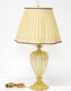Beautiful Mid Century Murano Glass Lamp by Barovier & Toso