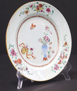 A Finely Decorated Famille Rose Plate