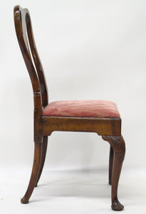 A George III Well Proportioned Mahogany Side Chair