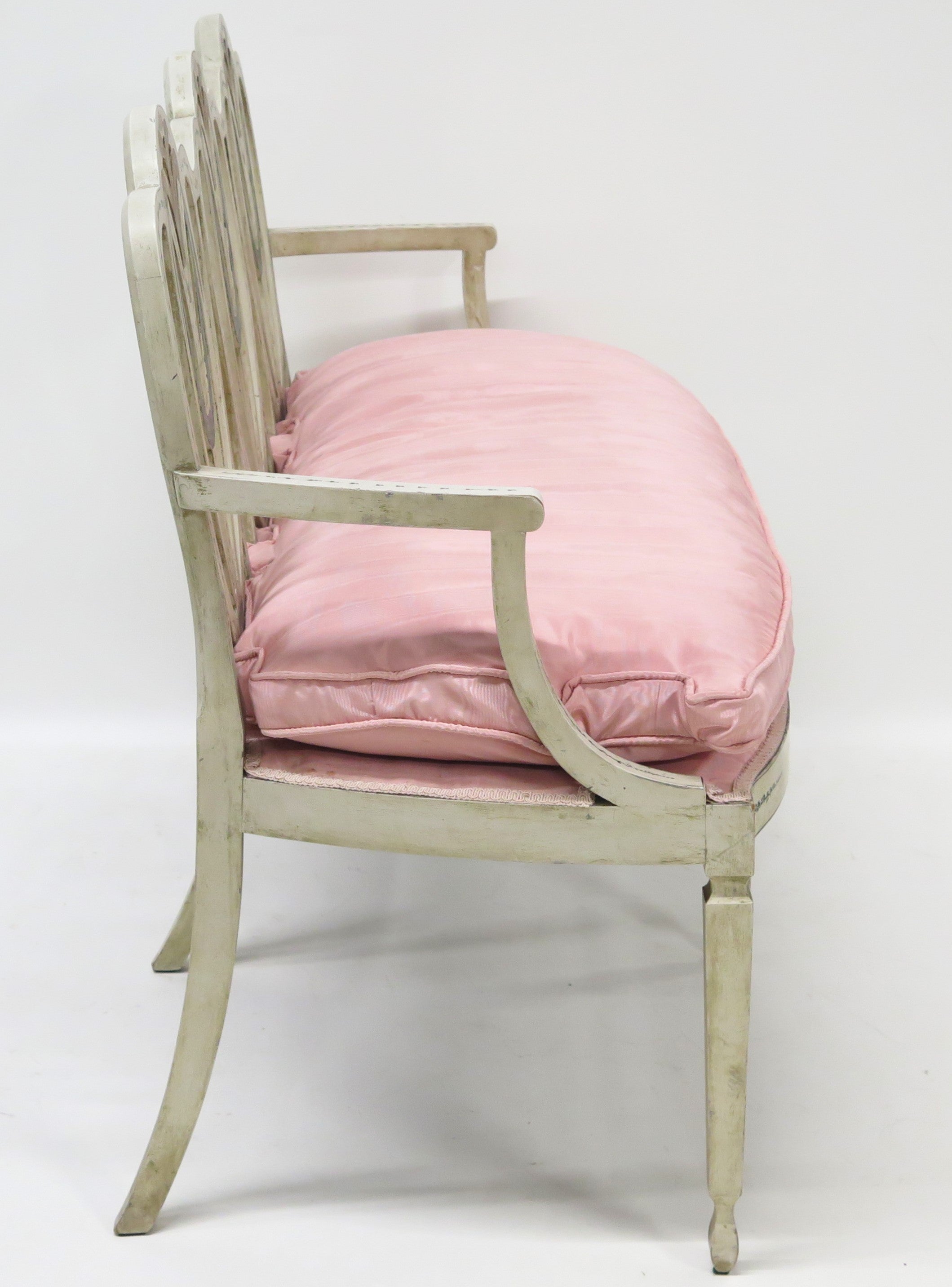 Georgian Style Triple Chair Back Settee