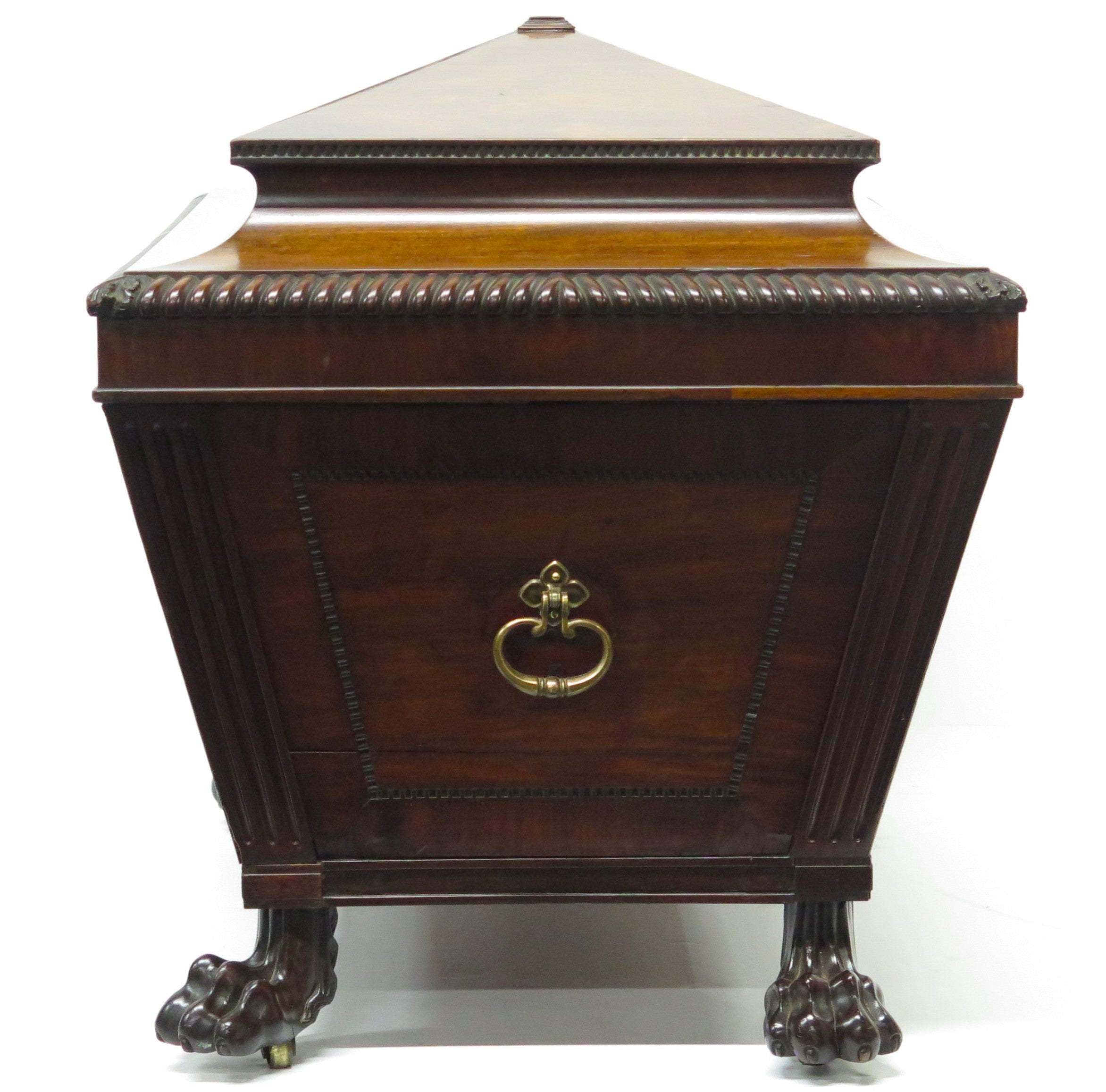 English Regency Mahogany Wine Cooler